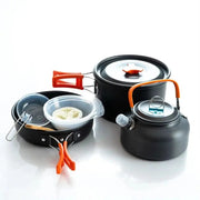 Aluminum Camping Cookware Set - Essentialshouses