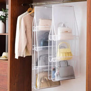 Closet Hanging Handbag Organizer - Essentialshouses