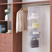 Closet Hanging Handbag Organizer - Essentialshouses