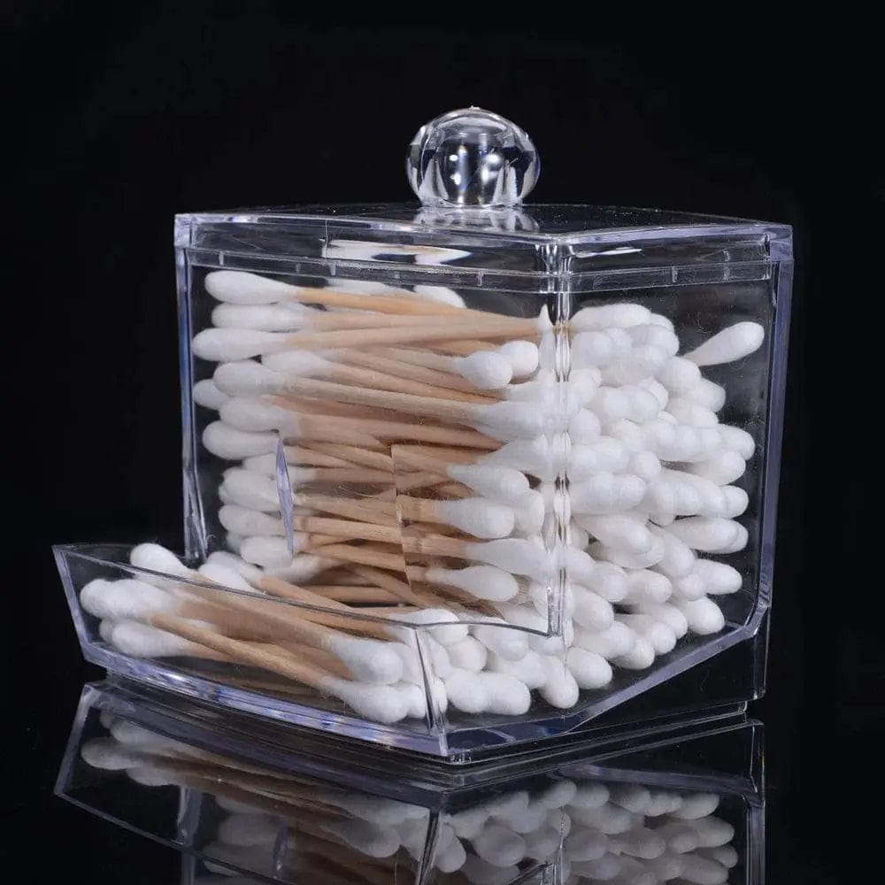 Cotton Swab Storage Box - Essentialshouses