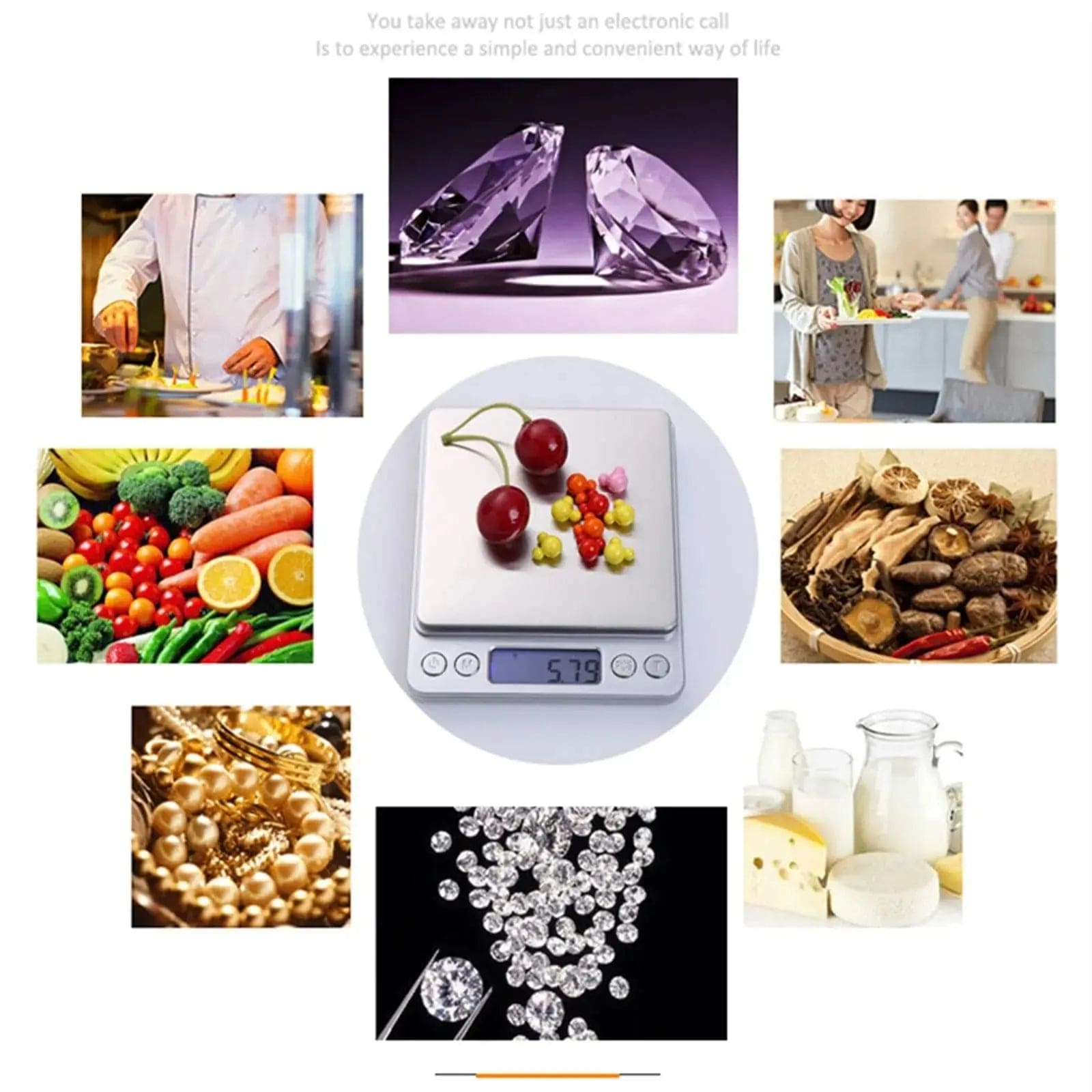 Digital Kitchen Food Scale - Essentialshouses