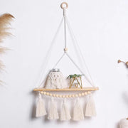 Macrame Wall Hanging Shelves - Essentialshouses