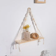 Macrame Wall Hanging Shelves - Essentialshouses