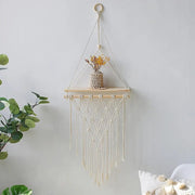 Macrame Wall Hanging Shelves - Essentialshouses