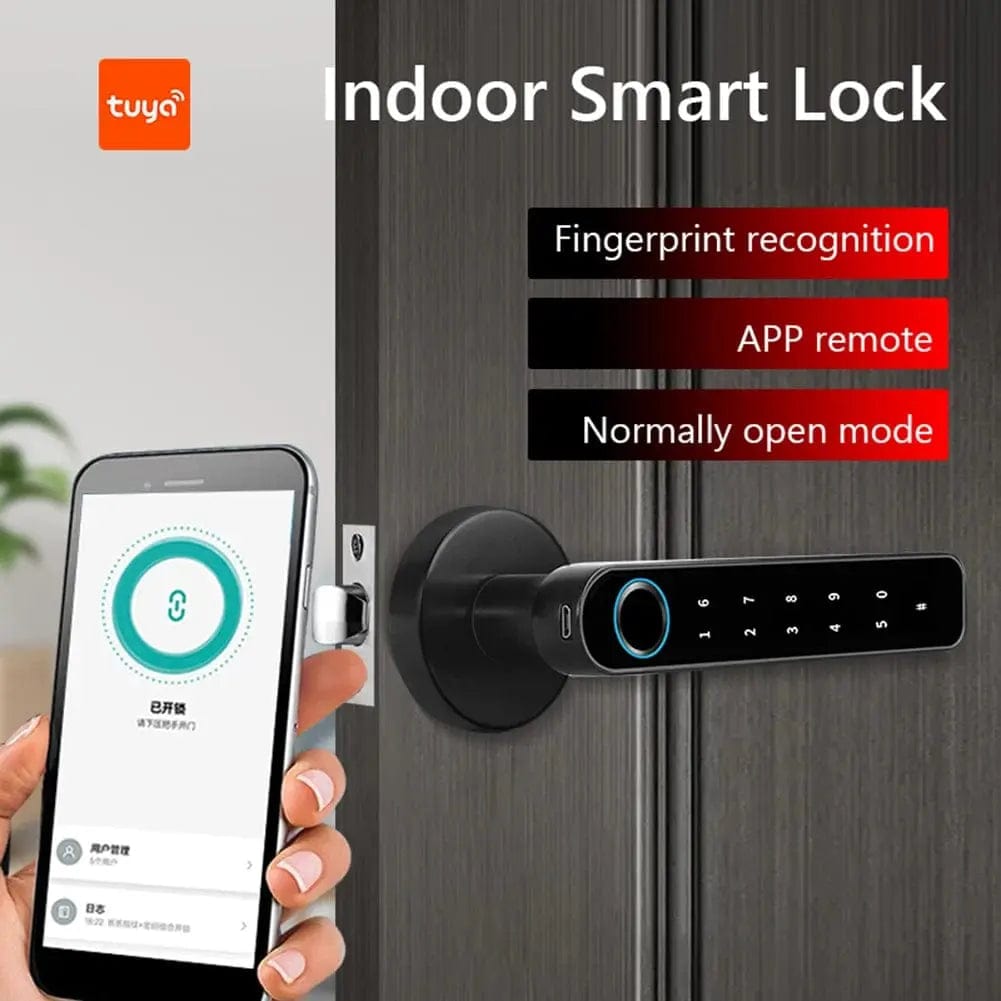 Password Unlock Smart Door Handle - Essentialshouses