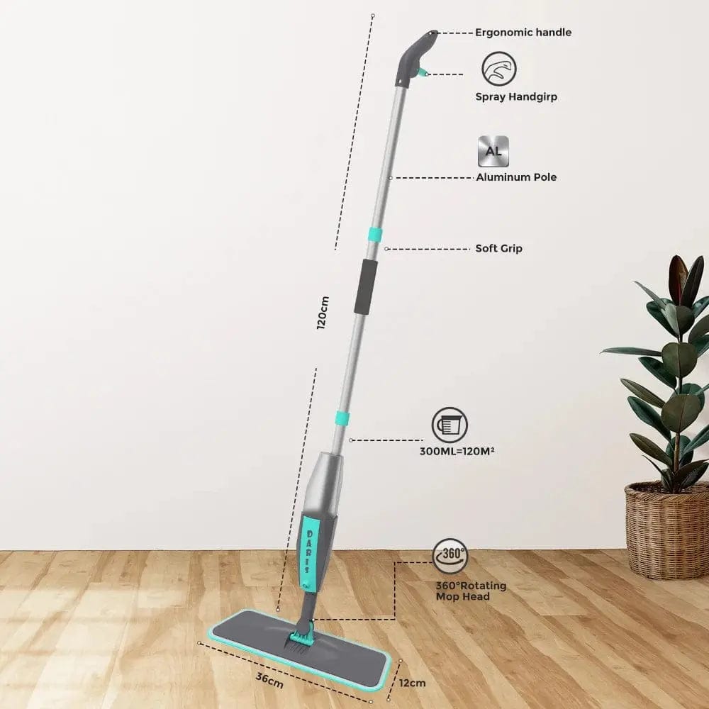 Rotation Flat Spray Cleaning Sweeper - Essentialshouses