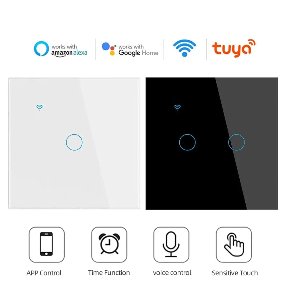 WiFi Smart Touch Light Switch - Essentialshouses