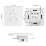 WiFi Smart Touch Light Switch - Essentialshouses